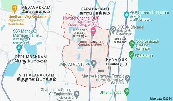 Featured Image of Sholinganallur Chennai Distance and Directions