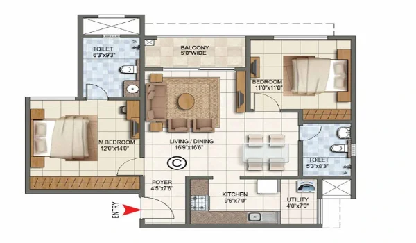 Featured Image of Urbanrise Whispers Of Sky Floor Plan